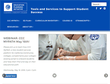 Tablet Screenshot of cccedplan.org